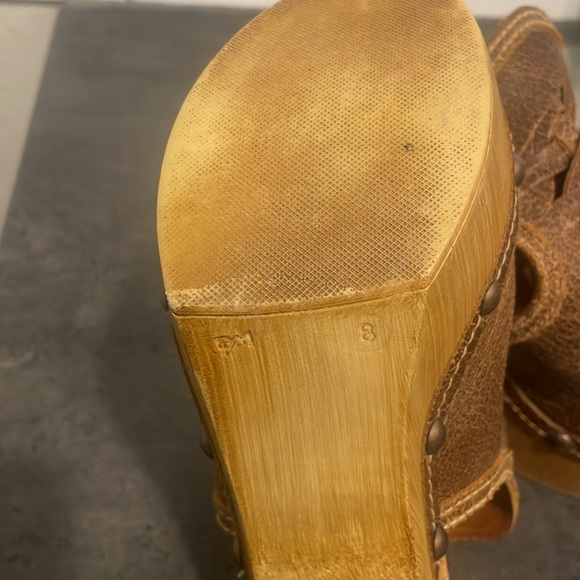 Sbicca Vintage Collection wooden platforms size 8 - Picture 6 of 7